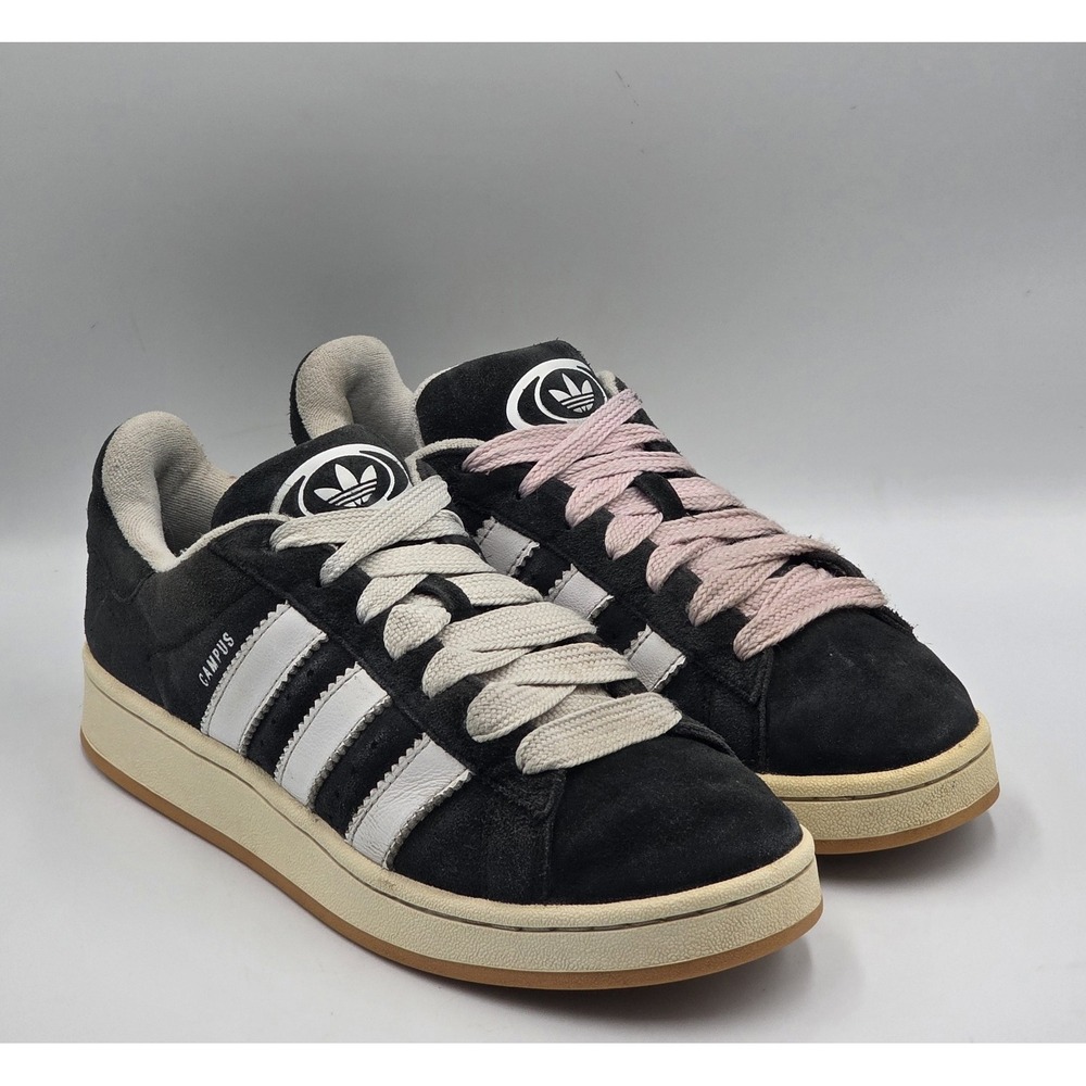 adidas Campus 00s Black White Gum Suede Sneakers Men's 7 / UK 7.5 HQ8708